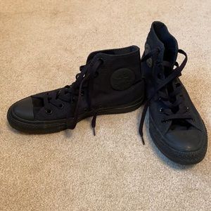 All black Converse
